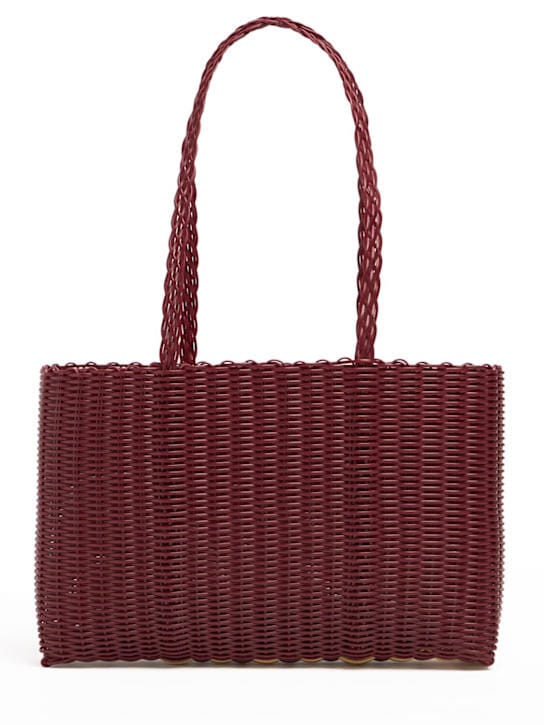 RAYAS COLLECTIVE: Shoulder bag with long woven handle