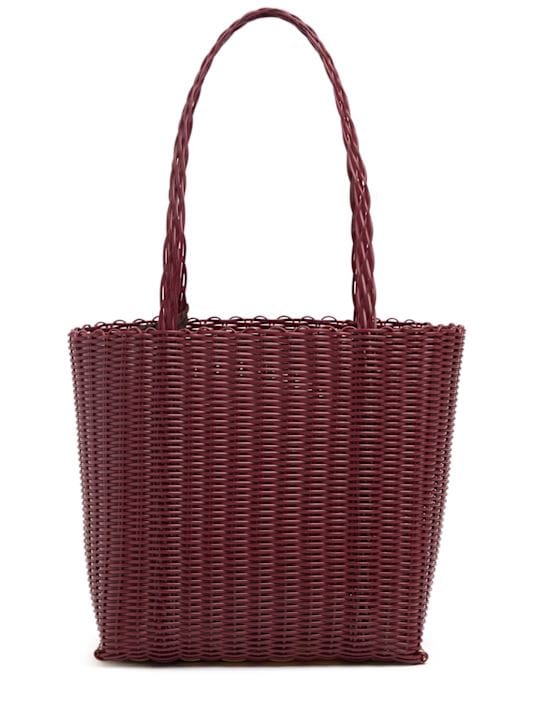 RAYAS COLLECTIVE: Tote with double handles and structured profile