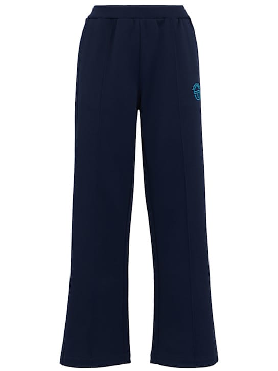 Sergio Tacchini: 宽腿裤，带弹性腰带
