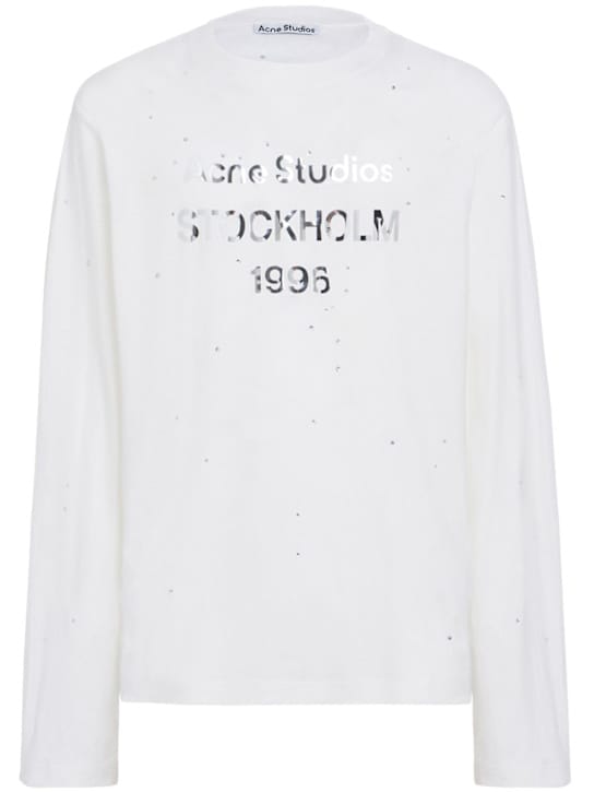 Acne Studios: 圆领长袖T恤
