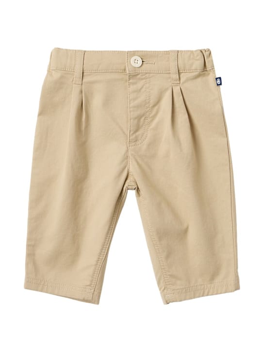 Petit Bateau: 棉混纺斜纹布裤子
