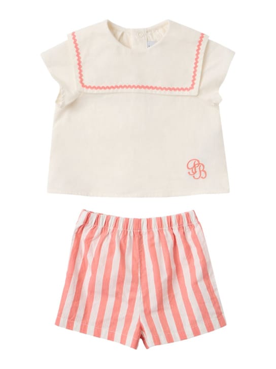 Petit Bateau: 棉布衬衫和短裤