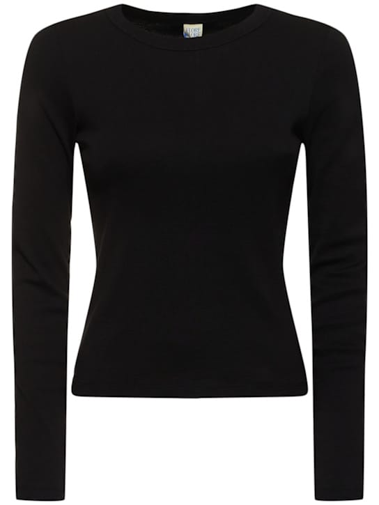 Flore Flore: 有机棉罗纹T恤Max Tee