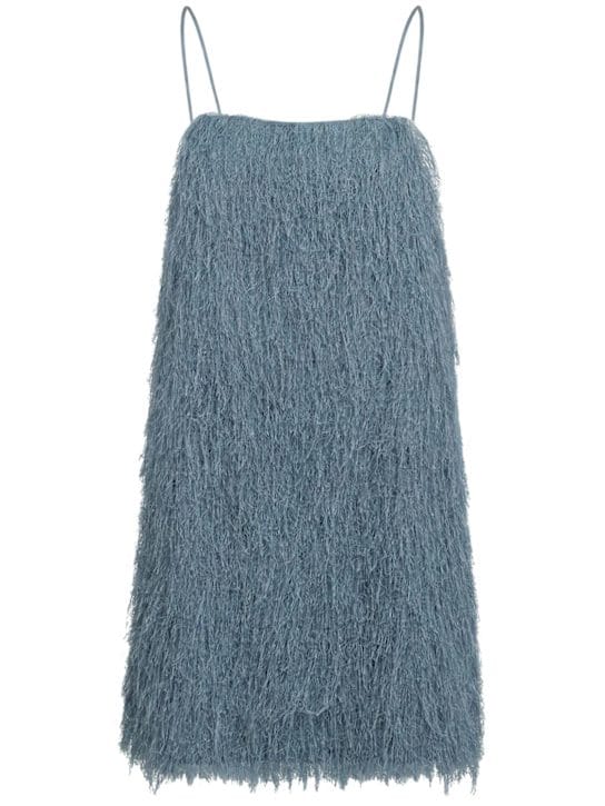 BY MALENE BIRGER: Fringed mini dress