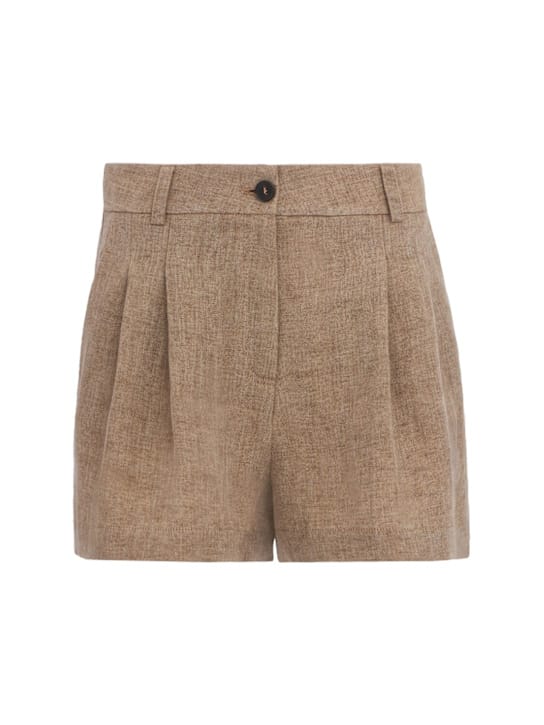 LUISA SPAGNOLI: Shorts with front pleats