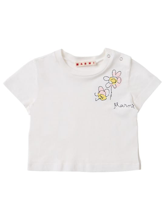 Marni Junior: Cotton t-shirt
