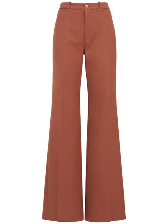 Chloé: 高腰阔腿裤