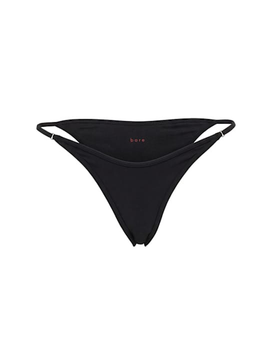 BARE: 利夫v形低腰比基尼底部