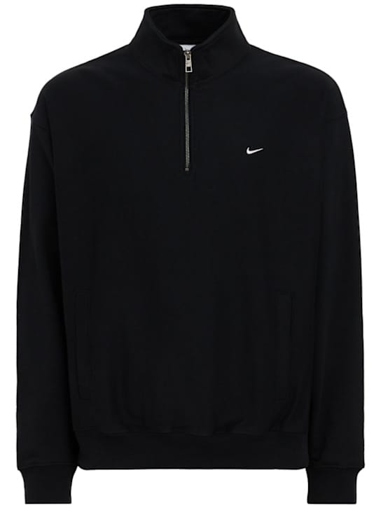 Nike: 仅Swoosh四分之一拉链卫衣