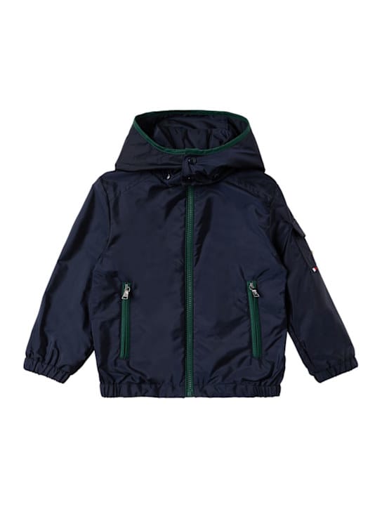Moncler: 巴努尼龙雨衣
