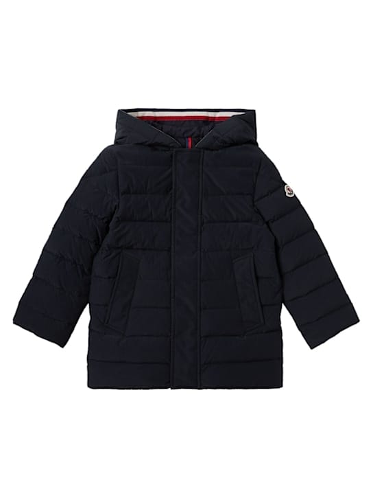 Moncler: 布尔汉尼龙混合羽绒夹克