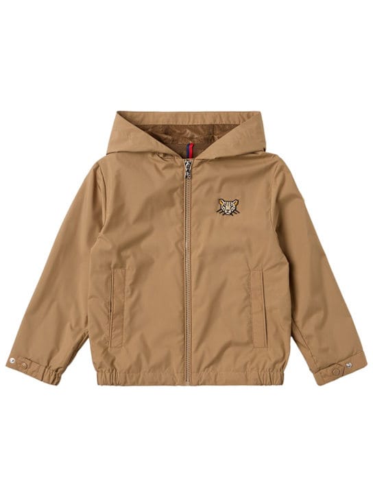 Moncler: 梅里连帽科技夹克