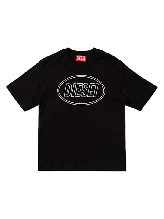 Diesel Kids: 印花棉质T恤