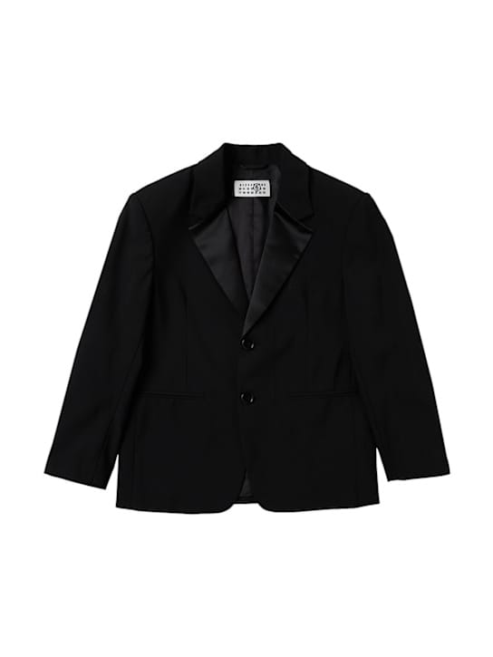 MM6 Maison Margiela: 羊毛混纺正式夹克