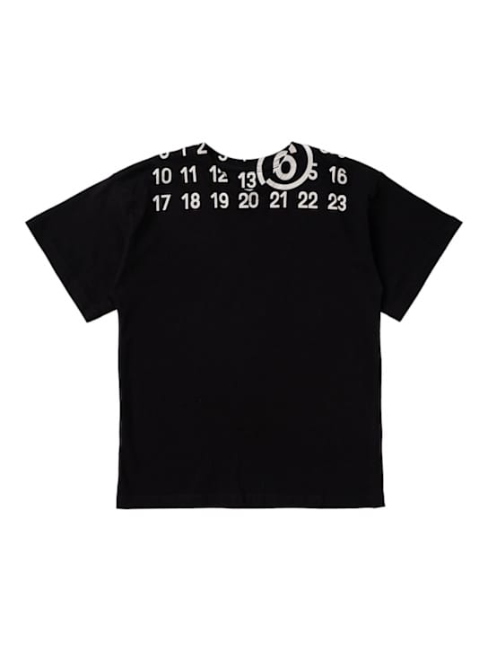 MM6 Maison Margiela: 棉质平纹T恤