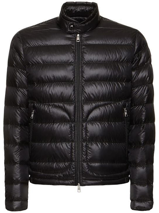 Moncler: 短款高领羽绒夹克