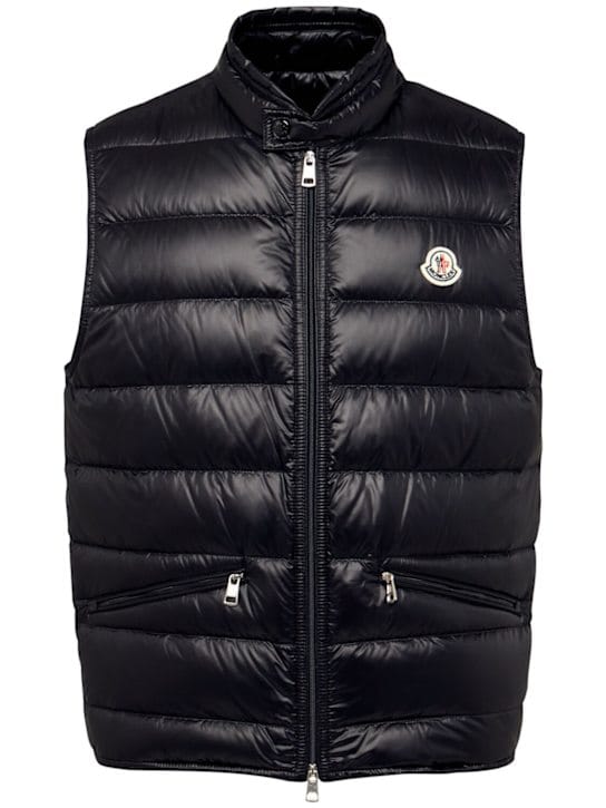 Moncler: 带拉链的夹克背心