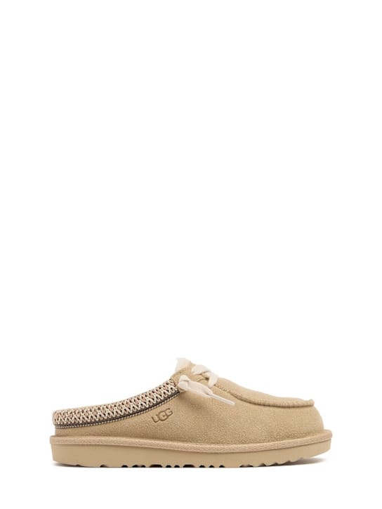 Ugg: 低调绒面系带乐福鞋