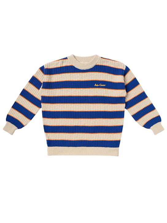 Bobo Choses: Maglione a coste a righe