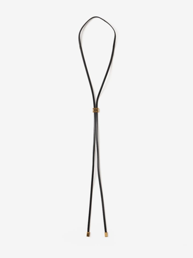 Dsquared2: Collier cordon logo D2