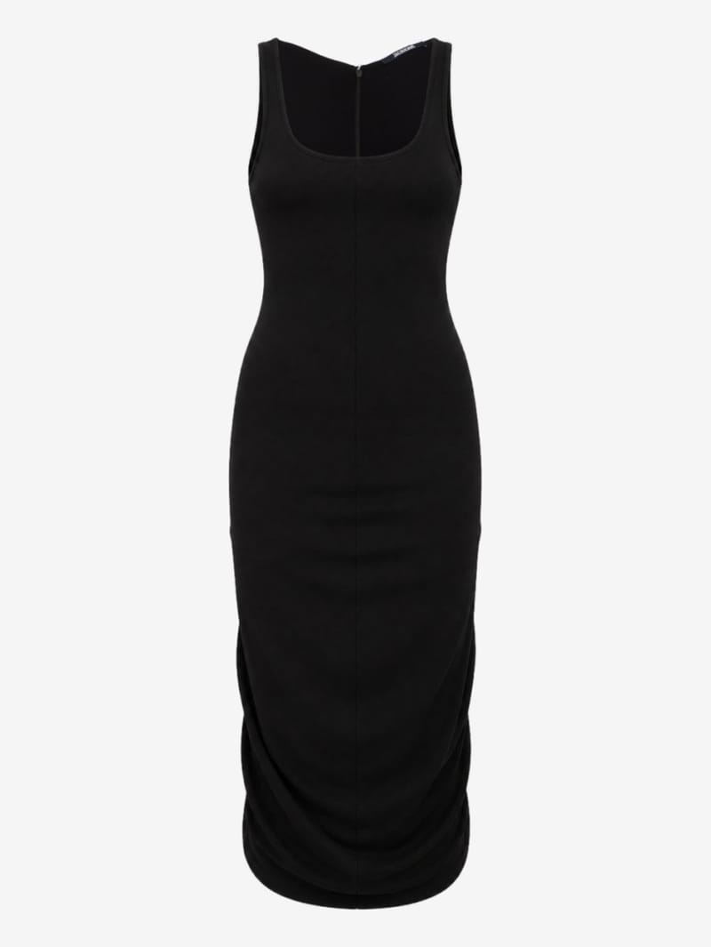 Jacquemus: Stretch viscose dress Regata