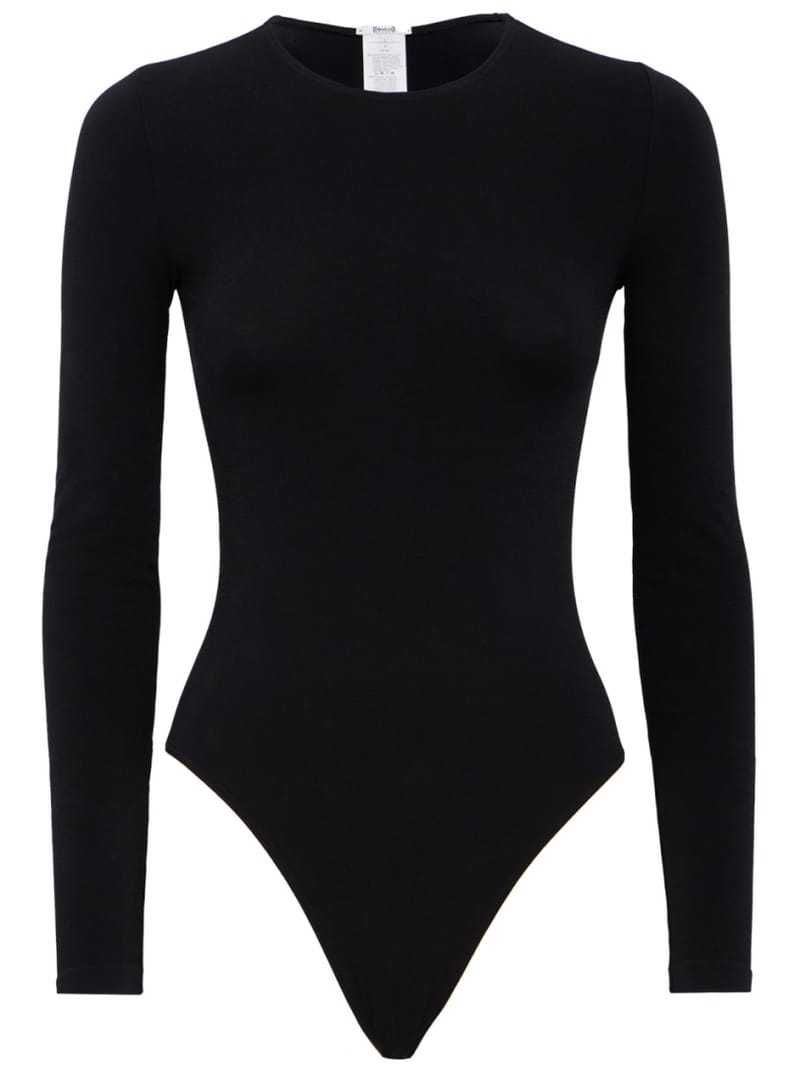 Wolford: Berlin shiny jersey bodysuit