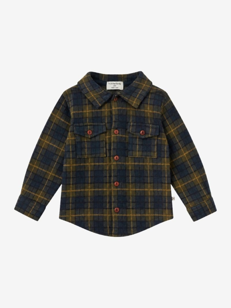 1 + IN THE FAMILY: Camisa de cuadros