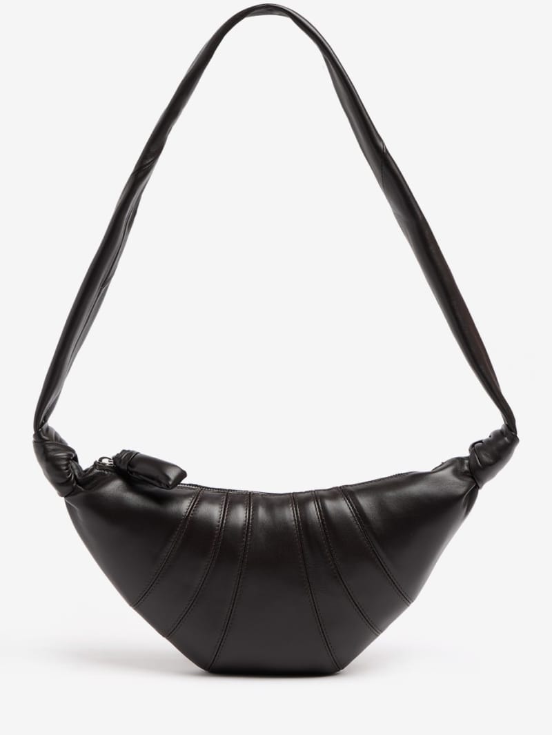 Lemaire: Small Croissant soft nappa shoulder bag