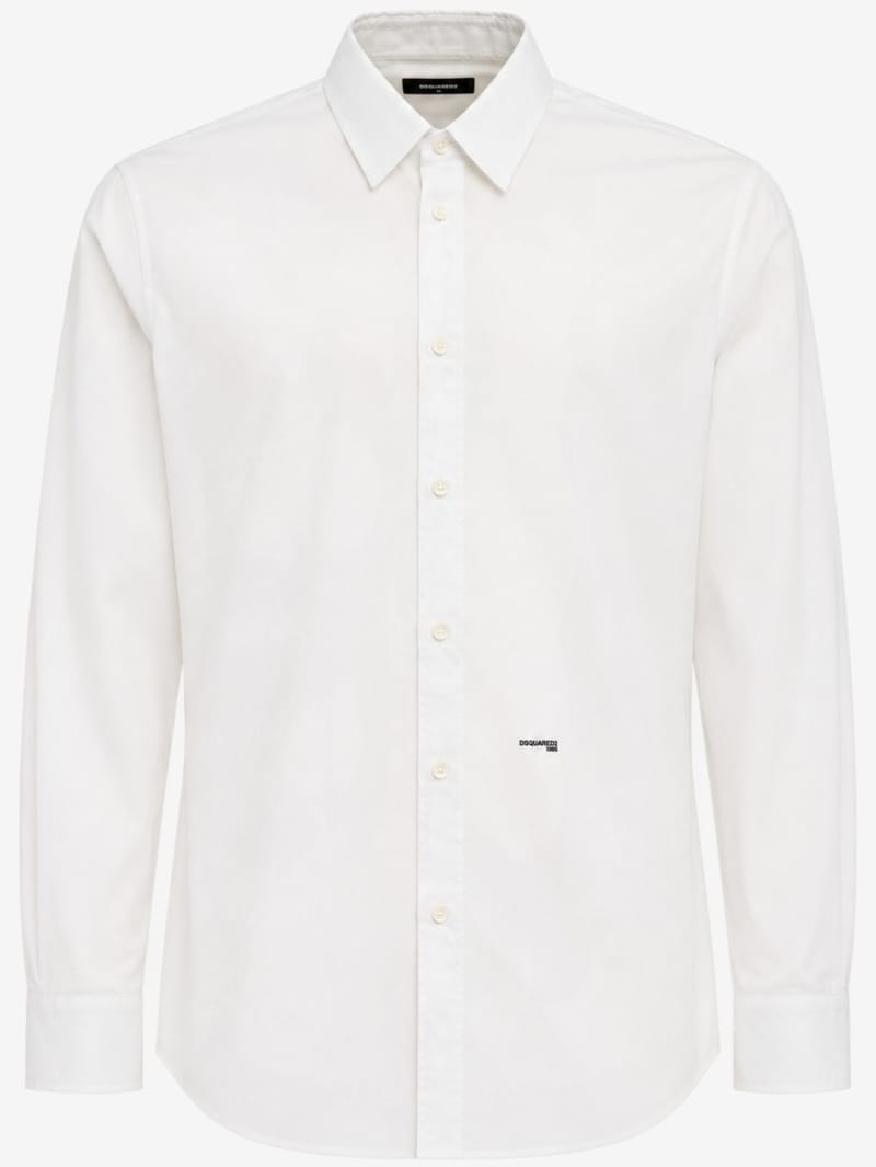 Dsquared2: Relax Dan cotton stretch shirt