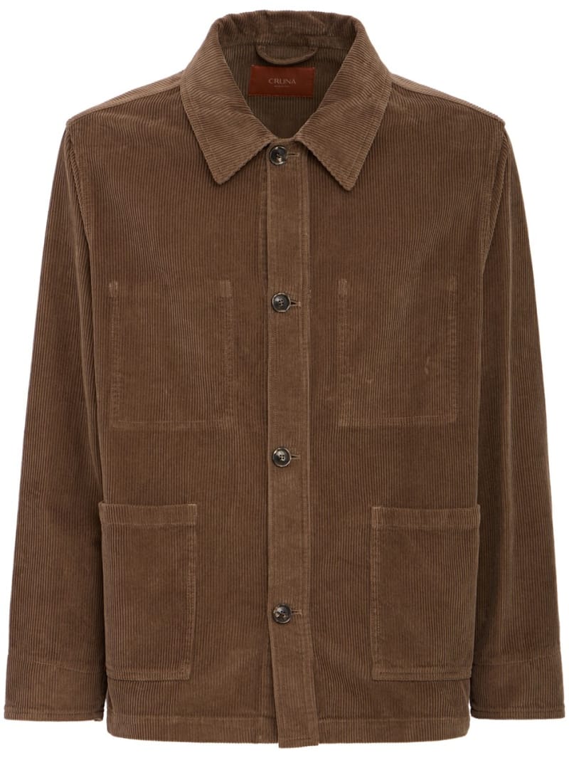 CRUNA: Chore jacket with patch pockets