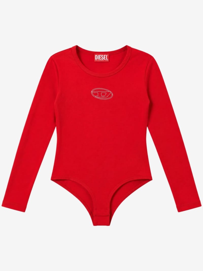 Diesel Kids: Cotton blend long-sleeve bodysuit