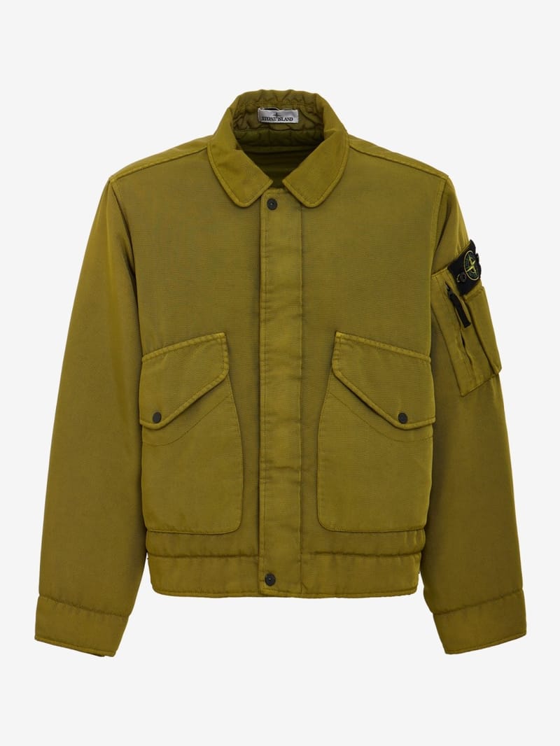 Stone Island: Cotton (?) bomber jacket