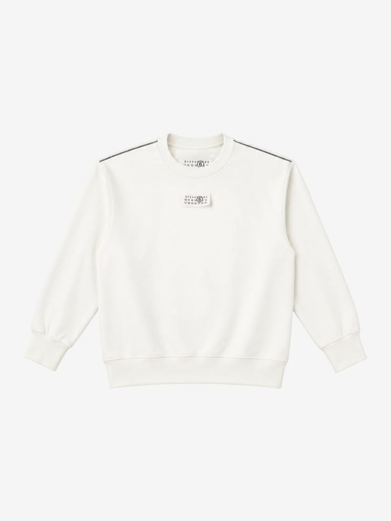MM6 Maison Margiela: Cotton crewneck sweatshirt