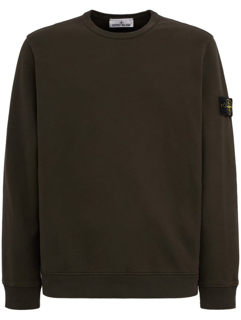 Stone Island: 棉质圆领卫衣
