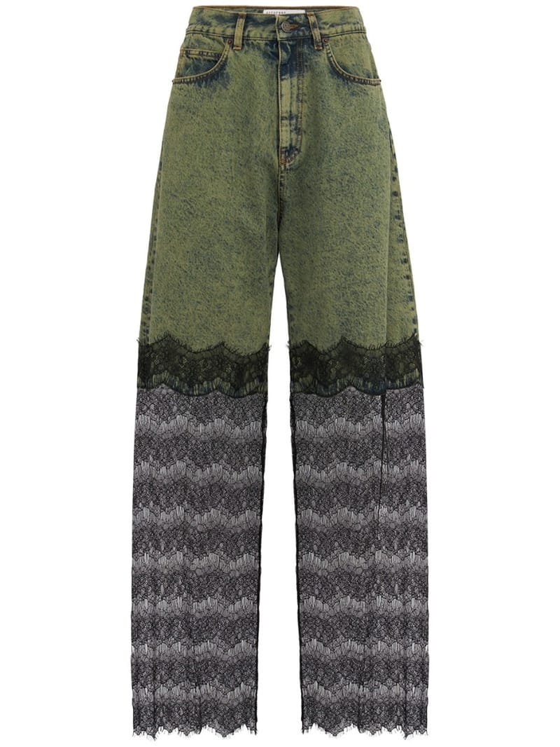 Giuseppe Di Morabito: Cotton denim baggy jeans