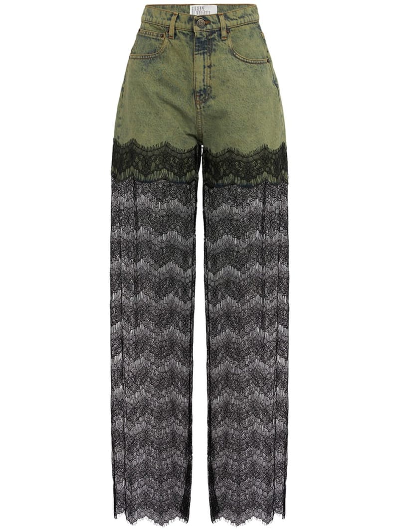 Giuseppe Di Morabito: Cotton denim wide jeans
