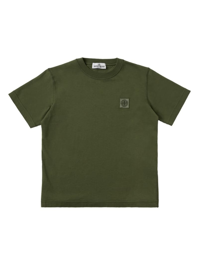 Stone Island Junior: Cotton jersey t-shirt w/logo