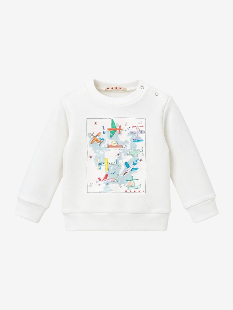 Marni Junior: Cotton sweatshirt