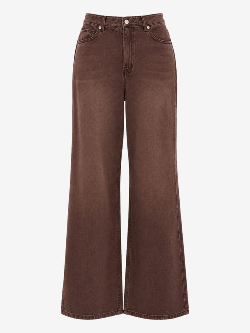 LA PISCINE: Denim pants
