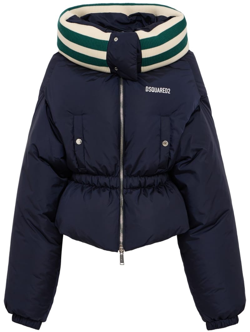 Dsquared2: Dropped Collar Puffer