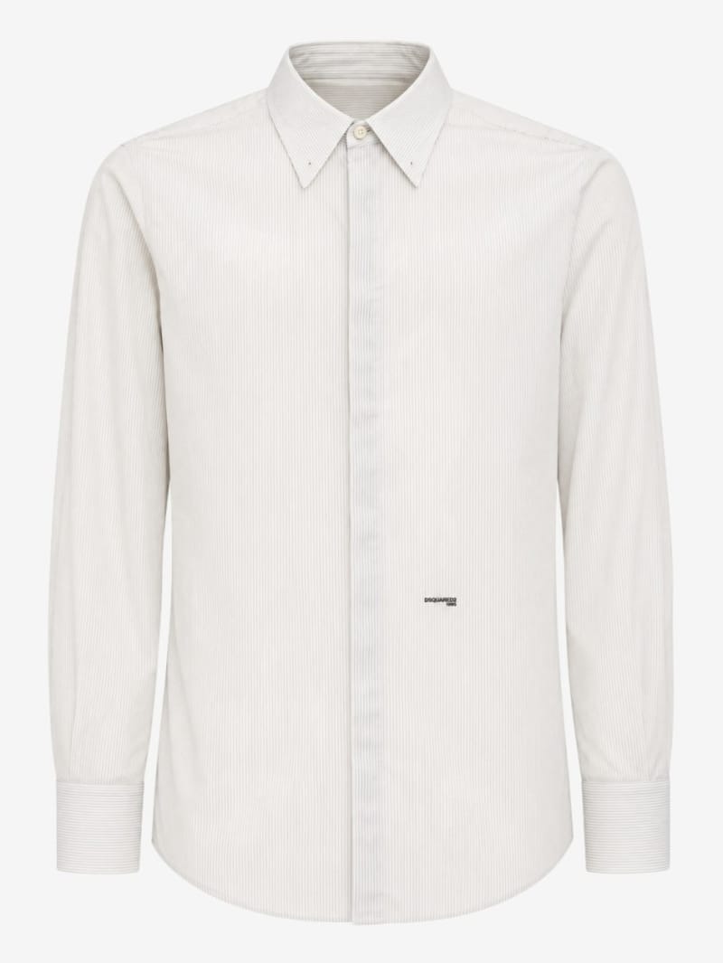Dsquared2: Easy Slim Pin Collar Shirt