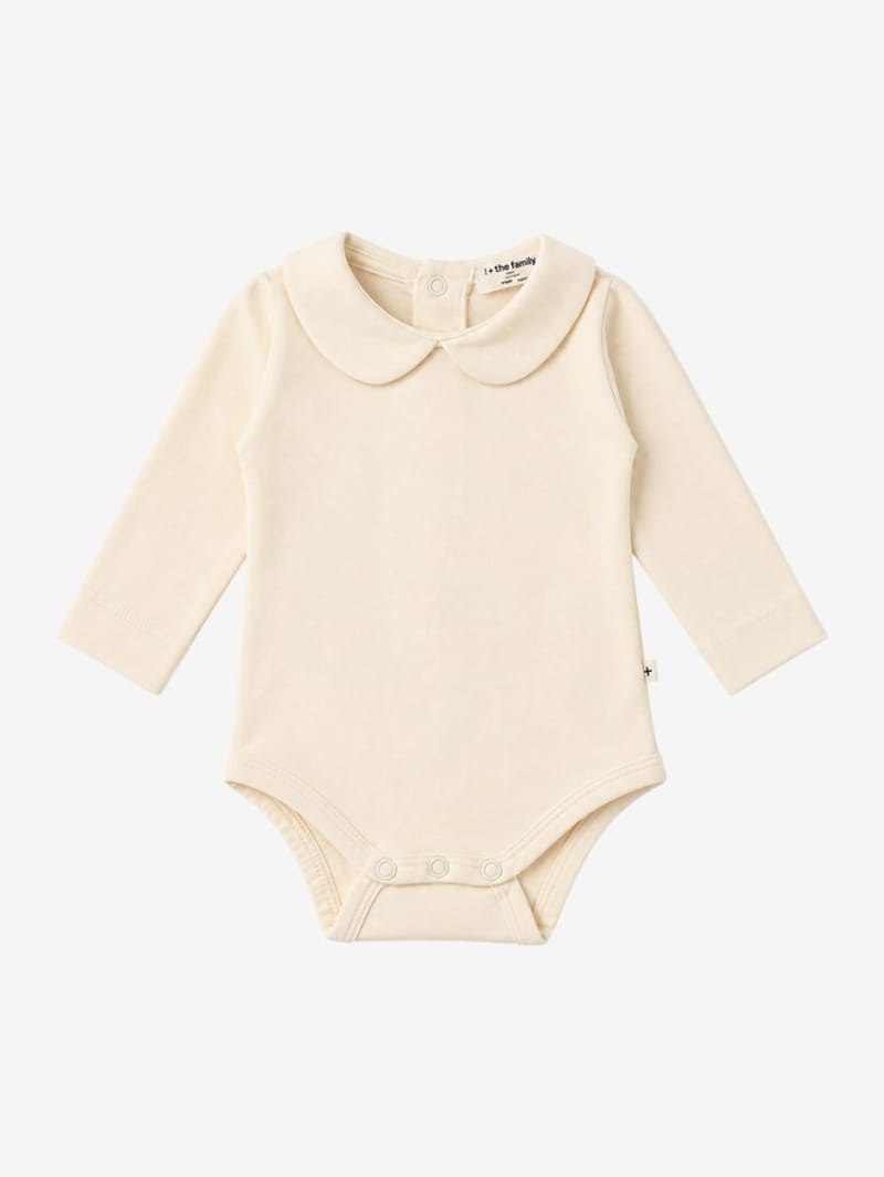 1 + IN THE FAMILY: Collared bodysuit