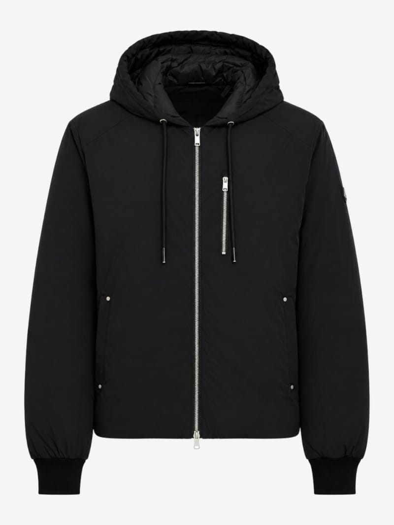 Moose Knuckles: Northdale nylon hoodie