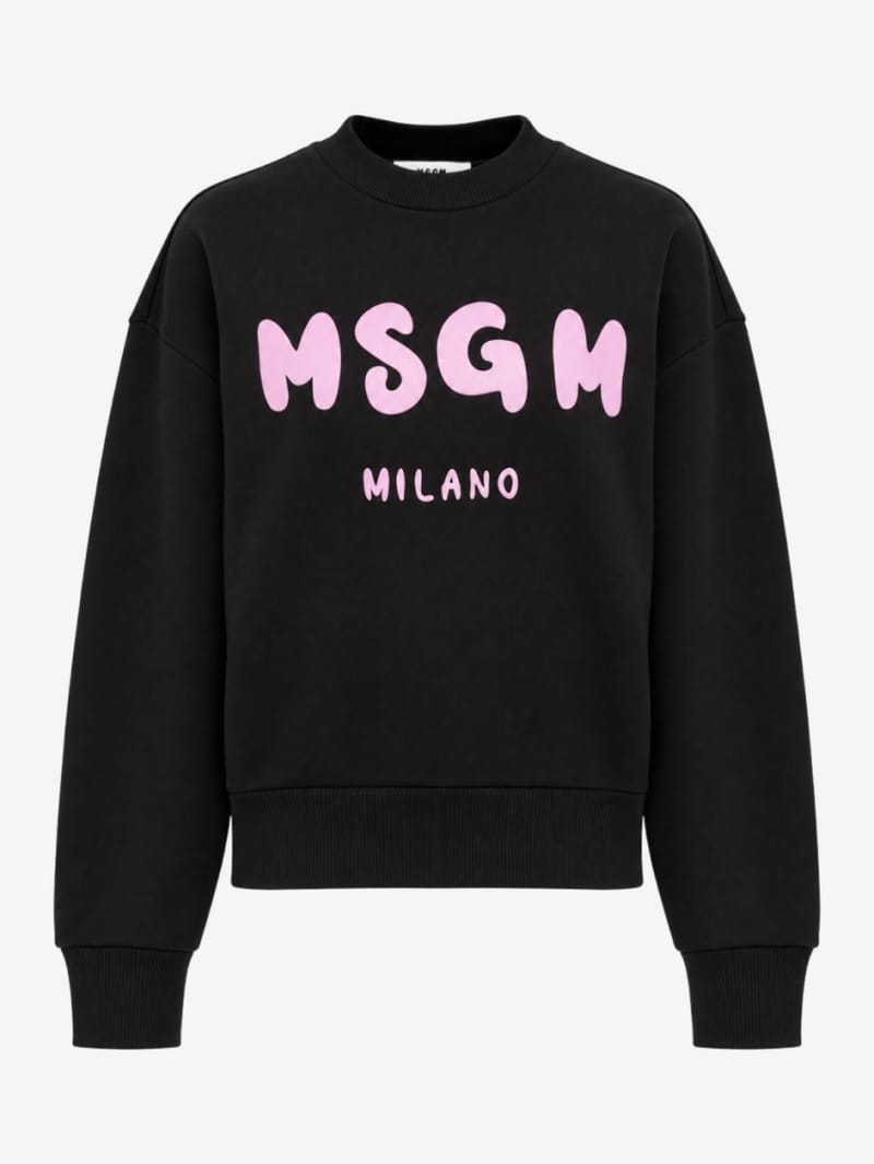 MSGM: Printed logo sweatshirt