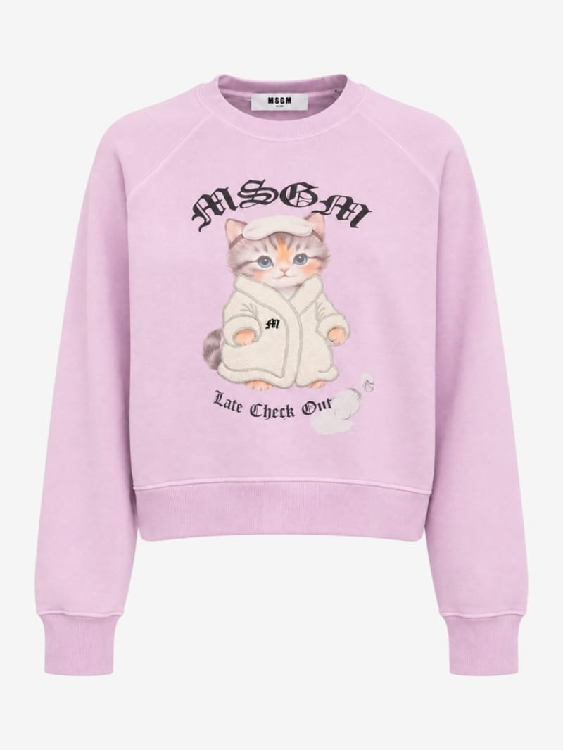 MSGM: Printed sweatshirt
