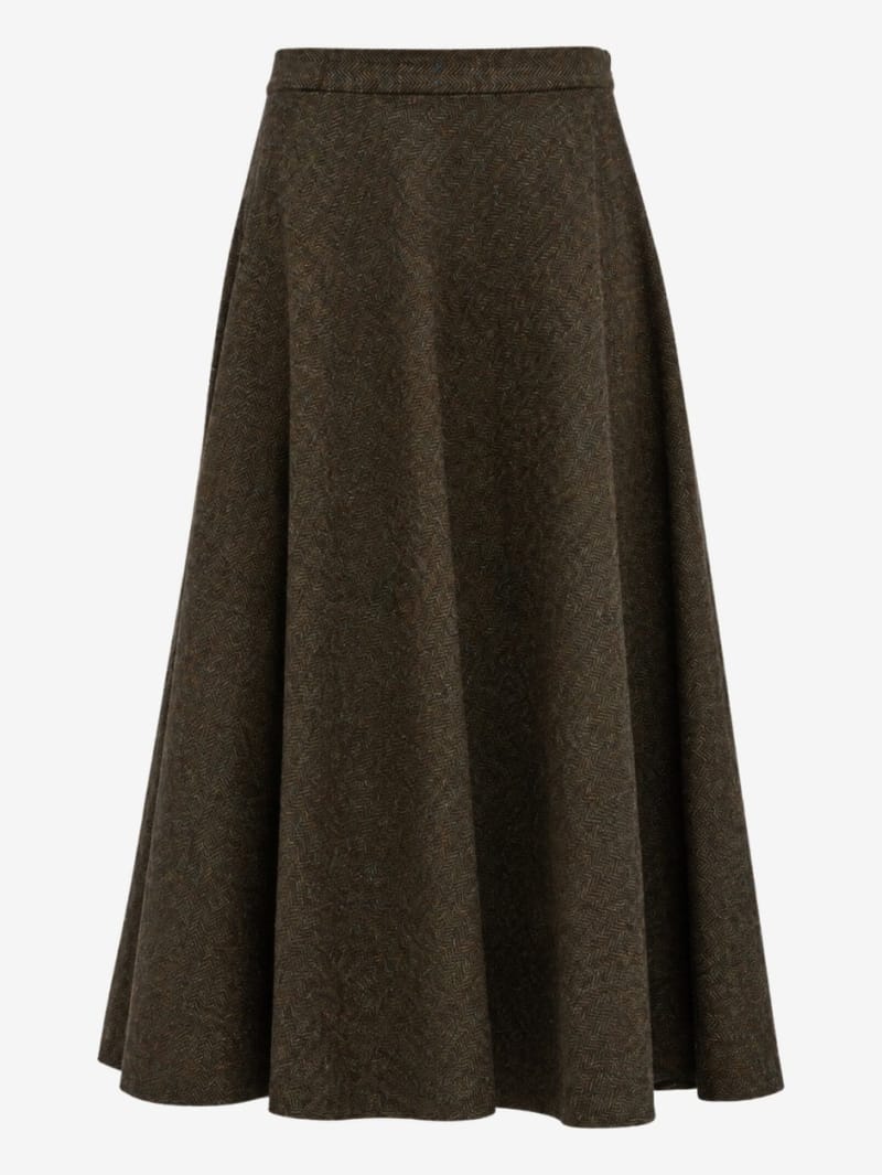 LUISA SPAGNOLI: Fenditura skirt