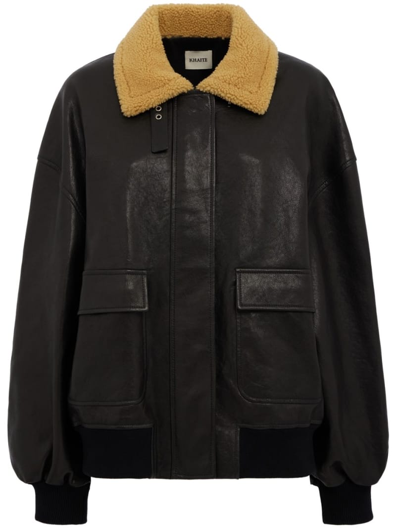 Khaite: Sandor lambskin jacket