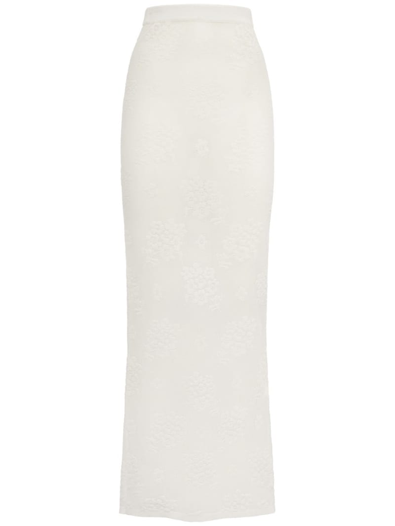 Giuseppe Di Morabito: Cotton blend long skirt