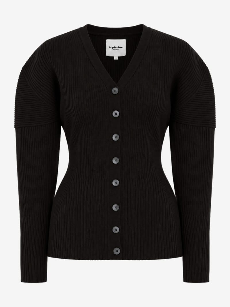 LA PISCINE: Knit jacket