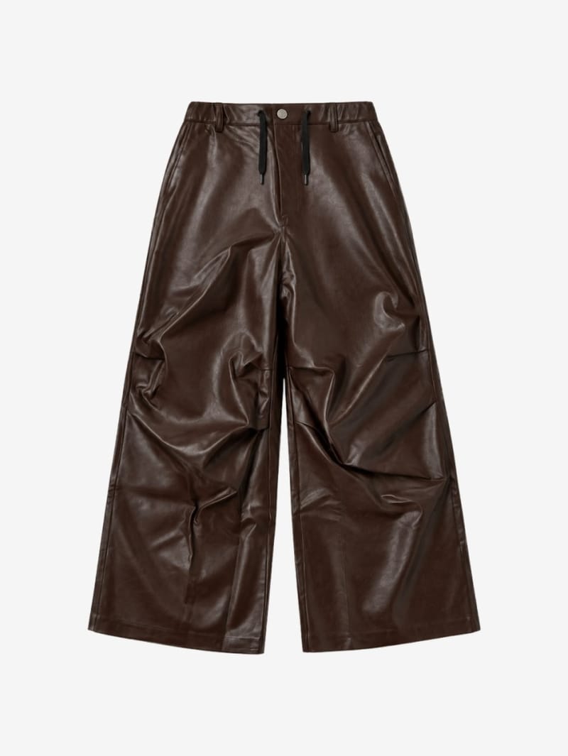MM6 Maison Margiela: Leather pants
